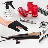 Voihamy Heat Resistant Hair Styling Gloves Safe for Dyeing & Curling Wand Pro view 8