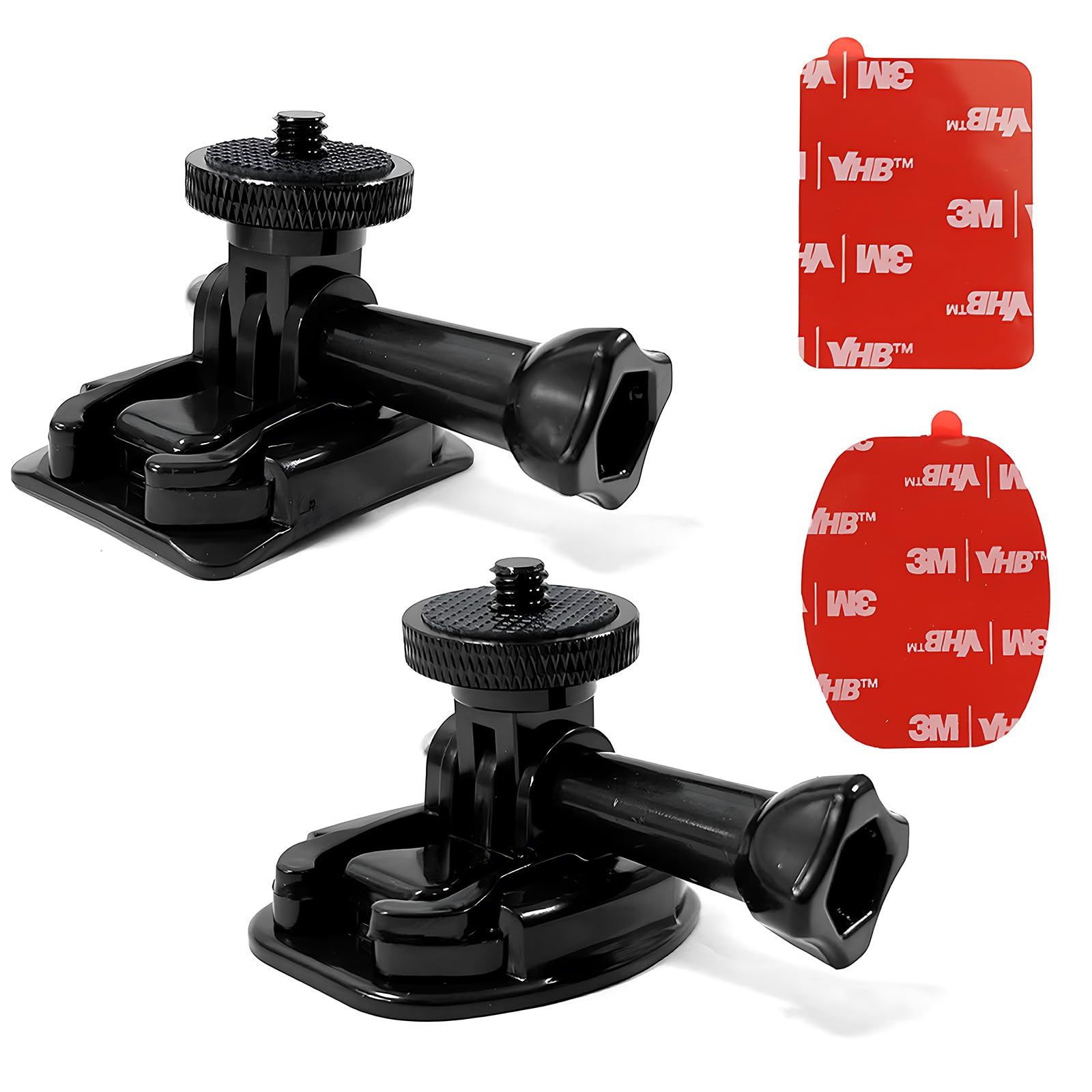 Photo 1 of Flexible Adhesive Mount for Insta 360 ACE Pro X5 X4 X3 X2 X RS R GO 3S 2, Helmet Sticky Mounts Buckle Mount Screw Accessory Kit Compatible with GoPro Hero 13 Max Session and DJI Osmo Action Cameras
