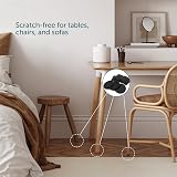 shinfly Felt Furniture Pads 60 Pcs Anti-Scratch Floor Protectors 20/16/24 Pack view 6