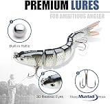 Truscend Swimmax Easy Catch Lure with Dyneema Joint and Rattle view 3
