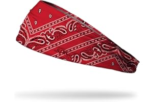 JUNK Brands unisex adult JUNK Brands Denali Big Bang Lite Headband, RED, One Size US
