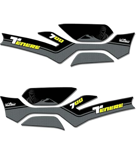 thumbnail image 2 of Labelbike 3D Resin Gel Tank Stickers For Yamaha FZ6 – Made In Italy, Carbon Look 2 of 6