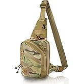 M-Tac Elite Sling Bag - EDC Tactical Crossbody Concealed Carry CCW Chest Pack