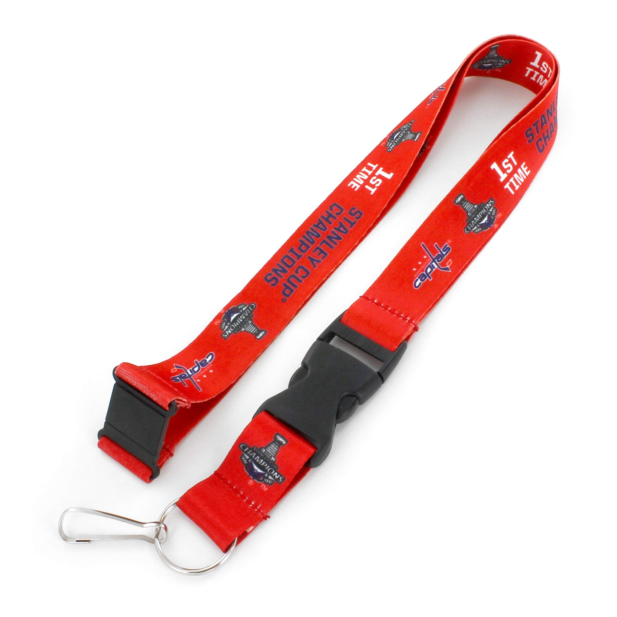 aminco NHL Washington Capitals Dynasty Lanyard, multicolor, 6