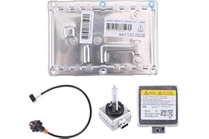 Hiolpen HID Headlight Ballast W/Igniter & D1S Bulb for Cadillac CTS SRX,for Volvo Volvo S60 S80 V70 XC70 XC90,for Audi A4 Quattro S4 89035113 Xenon Ballast Control Module