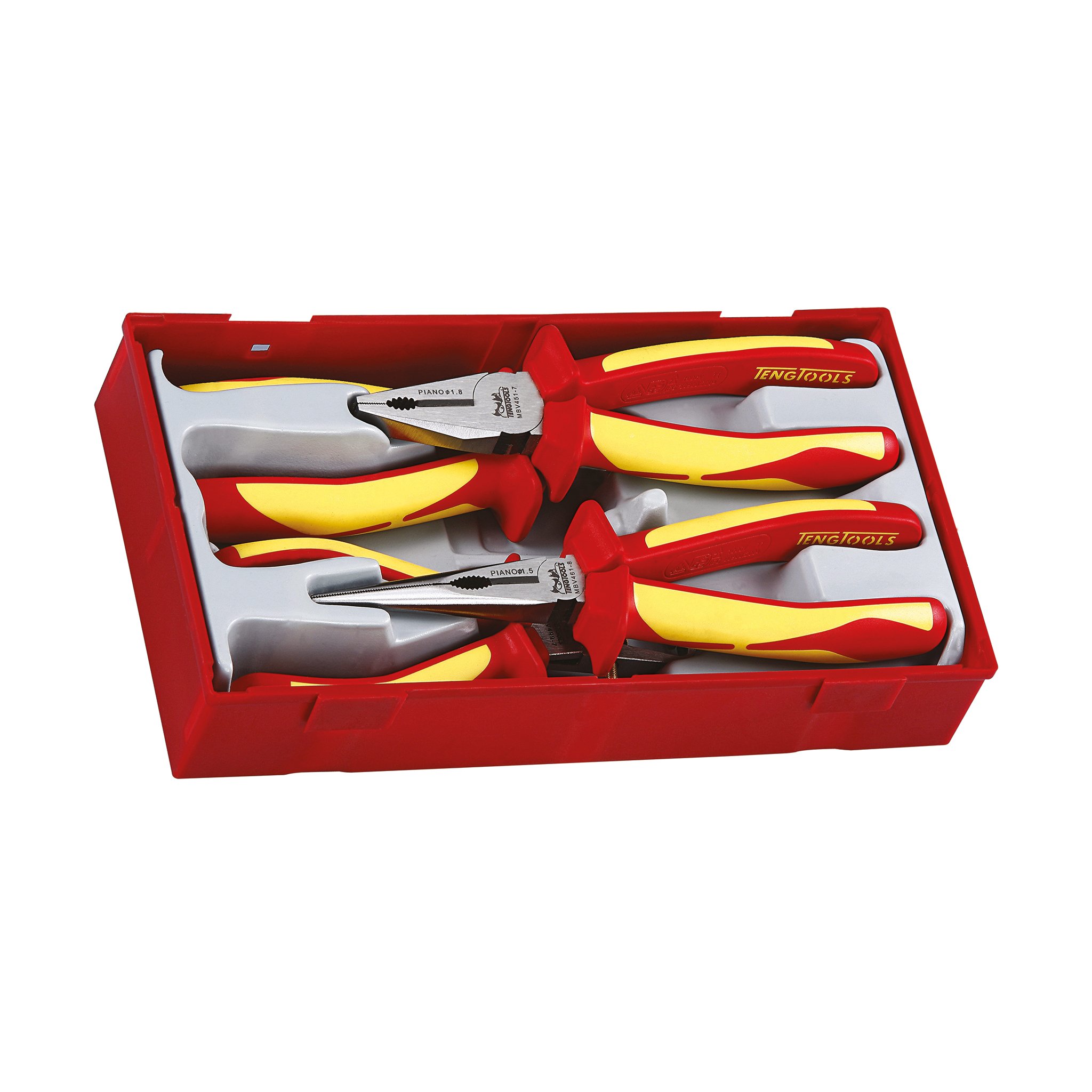Teng TTV4401000V Insulated Plier Set (4 Pieces)