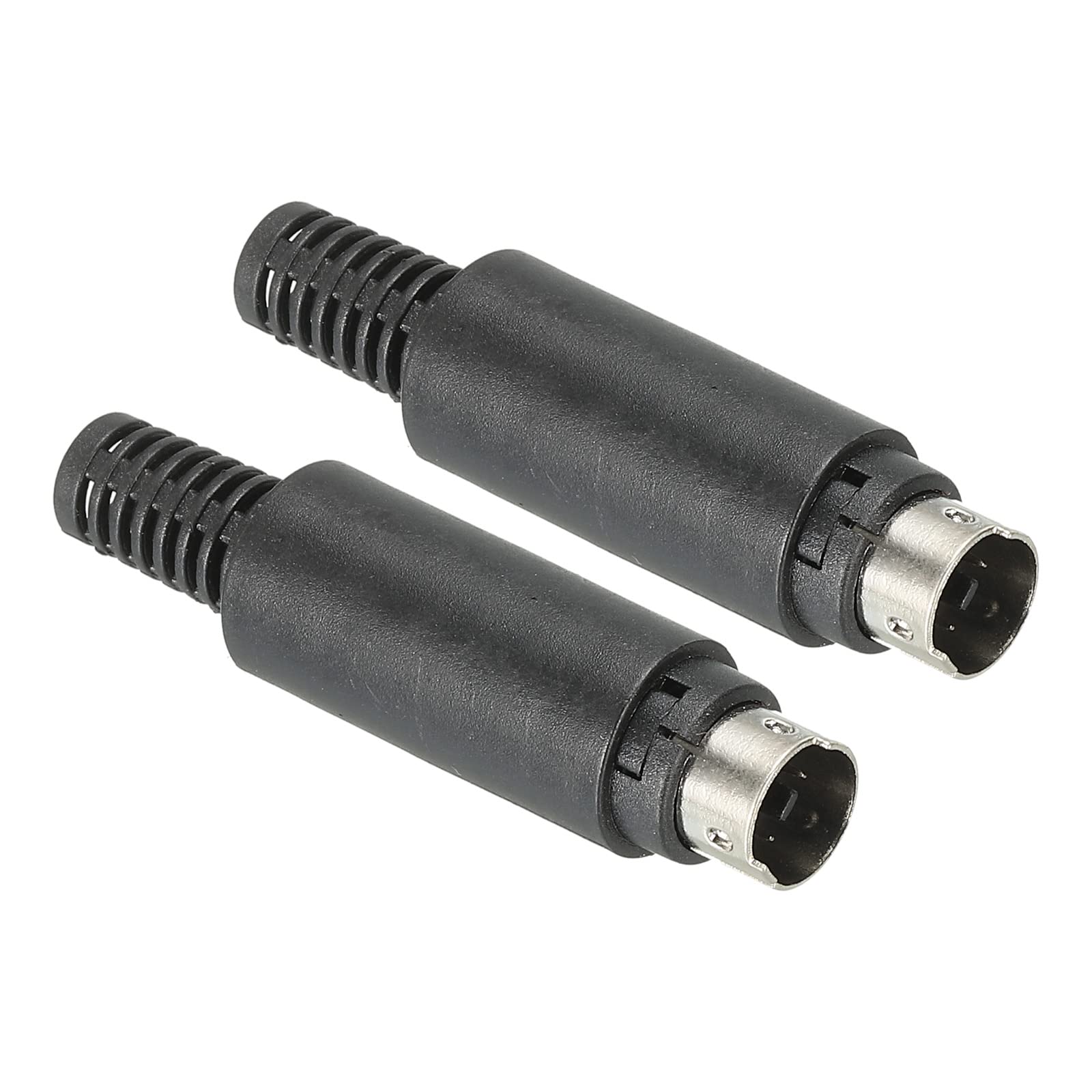 Photo 1 of PATIKIL S-Video DIN Mini Male Socket 7 Pin Signal Transmission for TV, DVD Player Pack of 2