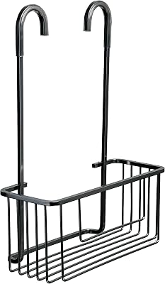 Porte-Douche Suspendu Aluminium, Supporte 8 kg, 28 x 12,8 x 38,5 cm