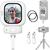 Founist Vlogmate Mini Phone Vlog Selfie Monitor Screen, Phone Holder Clip Mount for Rear Camera Selfies/Vlogging/Live/TikTok,