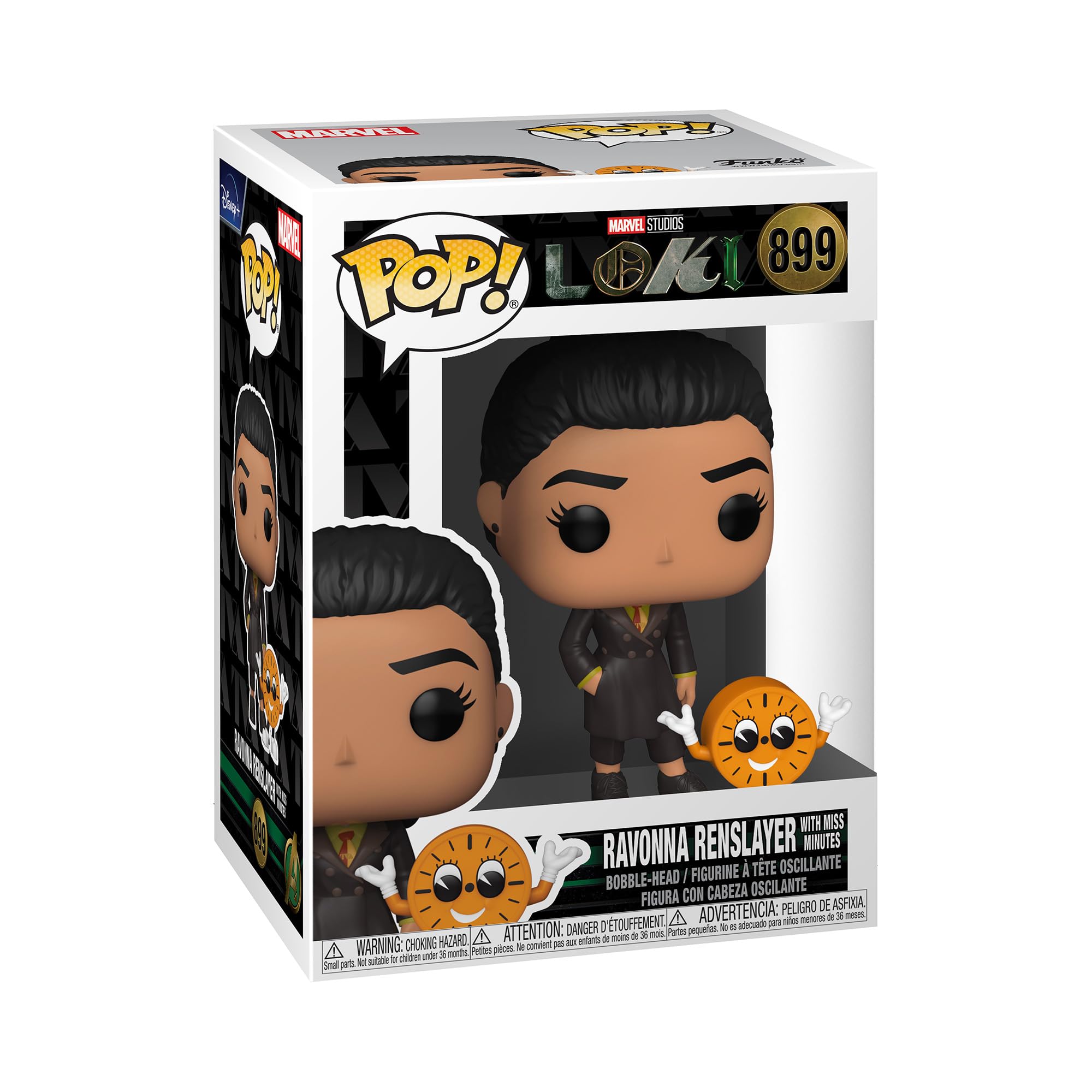 Funko POP! and Buddy: Marvel - Loki - Ravonna With Miss Minutes - Collectable Vinyl Figure - Gift Idea - Official Merchandise - Toys for Kids & Adults - TV Fans - Model Figure for Collectors