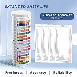 AssuTest 17 in 1 Water Test Kit-100 Strips + 2