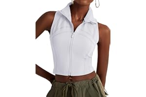 KTILG Bbl Jacket Women Workout Zip-Up Jackets Gym Clothes Athletic Crop Yoga Running Pullover Activewear Fitted Tops