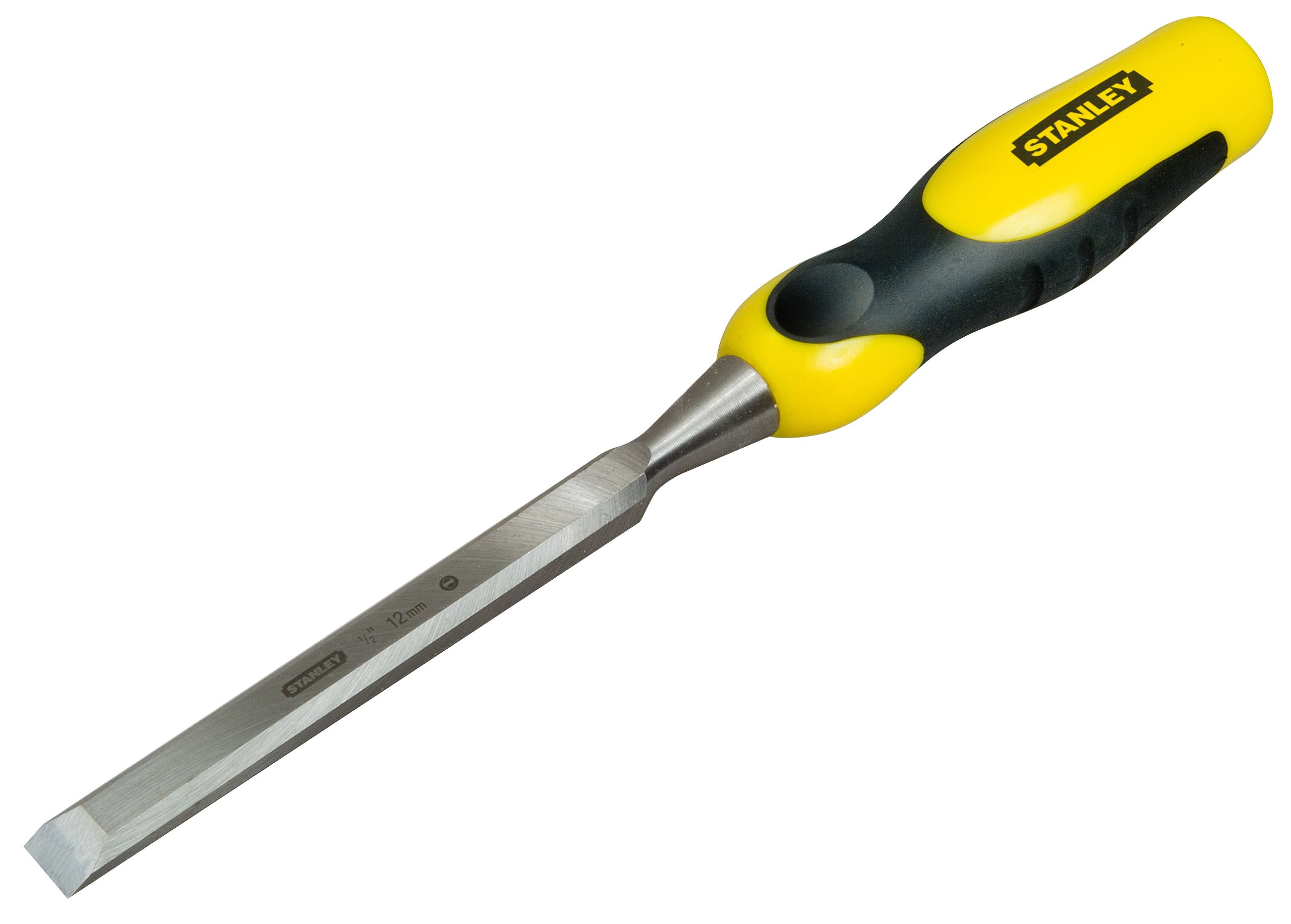 Stanley 0-16-875 Bi-Material Wood Chisel, Yellow, 15 mm