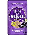 Tiki Cat Luau Velvet Mousse, Chicken & Egg in Broth, Complete Nutrition for Balanced Diet, Wet Cat Food For All Life Stages, 2.8 oz. Pouch (12 Count)