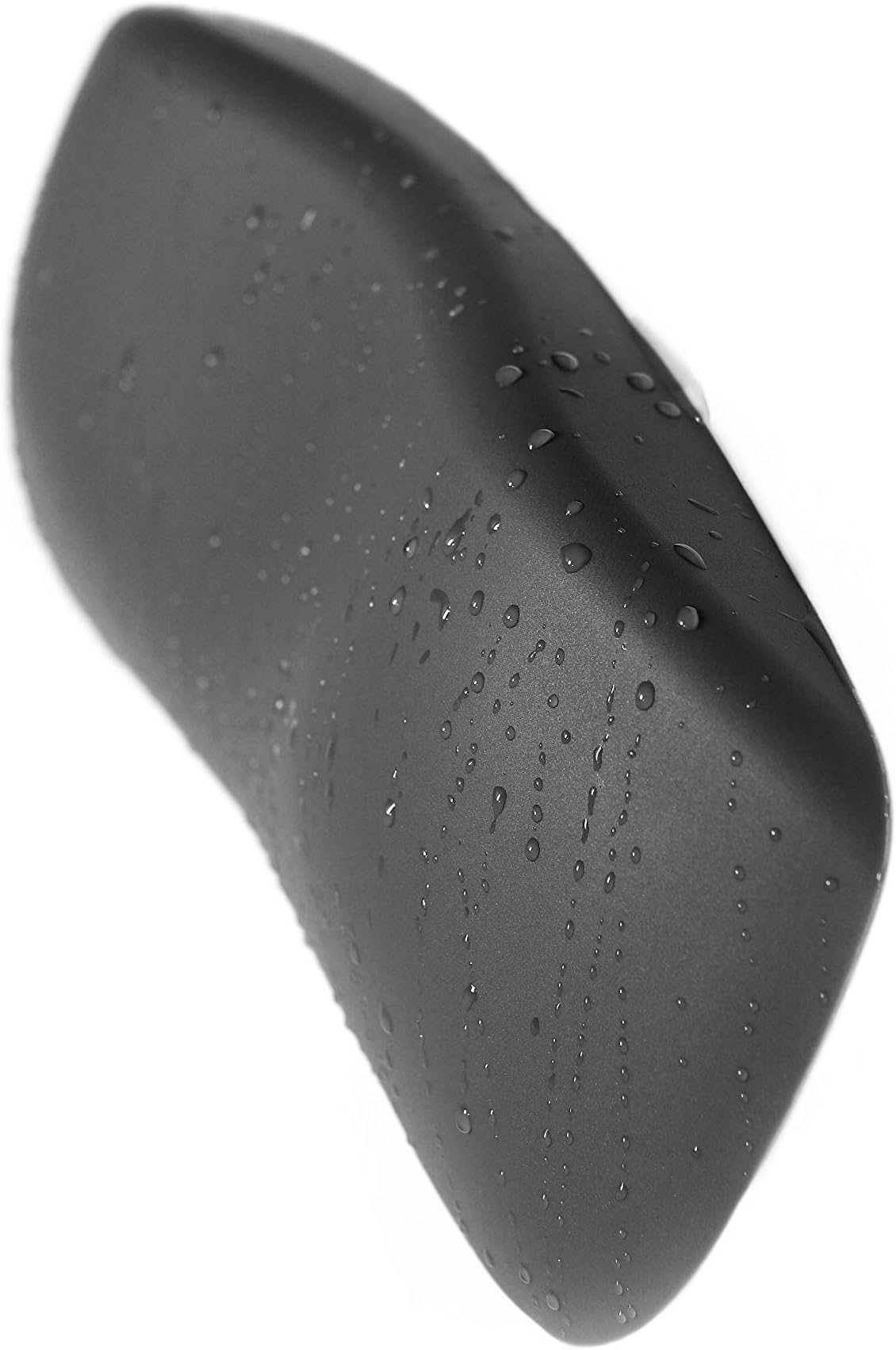 Aquatica Vanilla Luxury Bath Headrest - Comfortable Eco-Friendly Smooth Waterproof Spa Bath Pillow for Tub for Head and Neck - Black