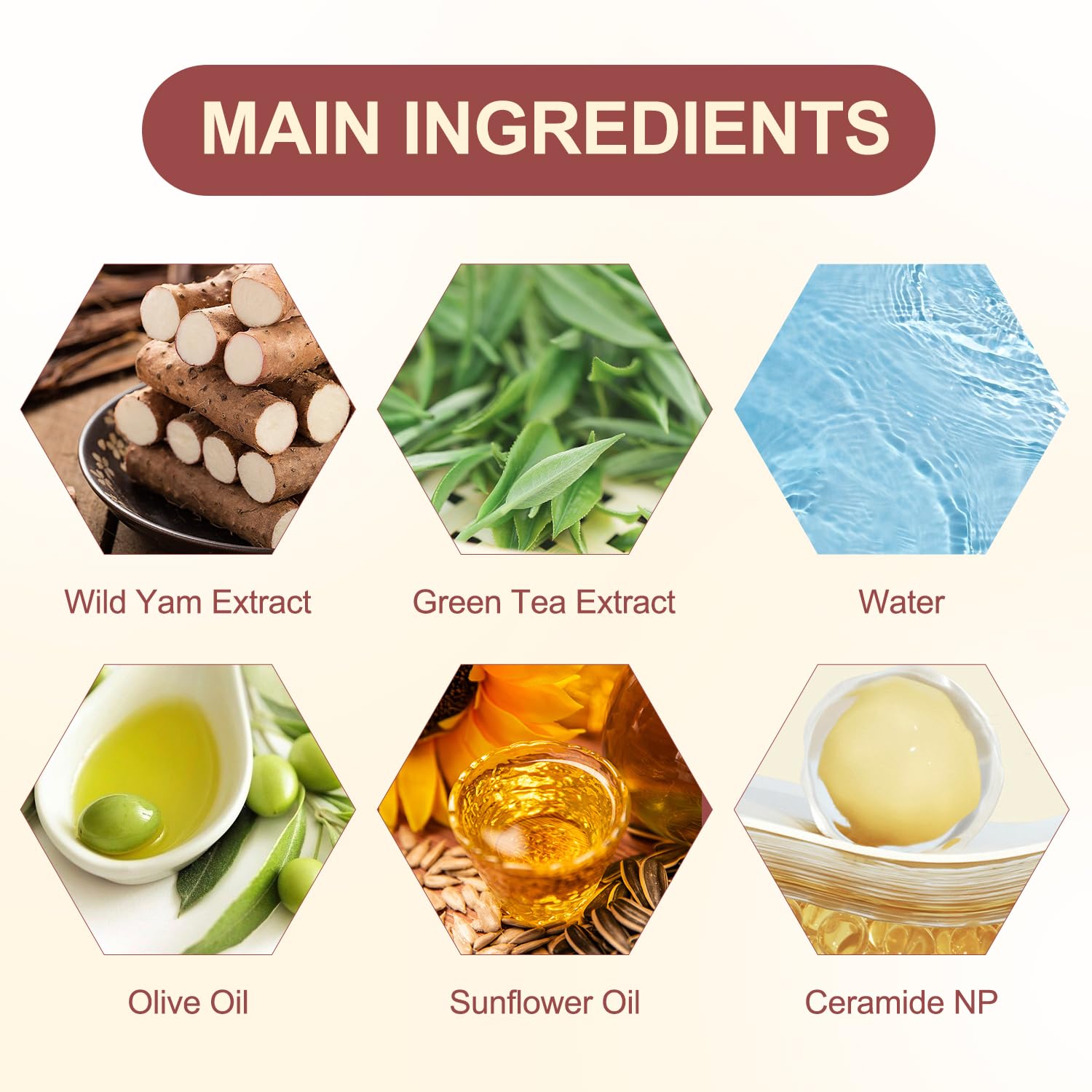 2Pcs Wild Yam Cream, Wild Yam Cream Organic for Women, Wild Yam Moisturizing Cream, Women's Organic Wild Yam Root Cream for All Skin Types