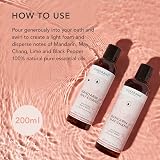 Tisserand Aromatherapy Mandarin & May Chang Uplifting Bath Soak 250ml view 4
