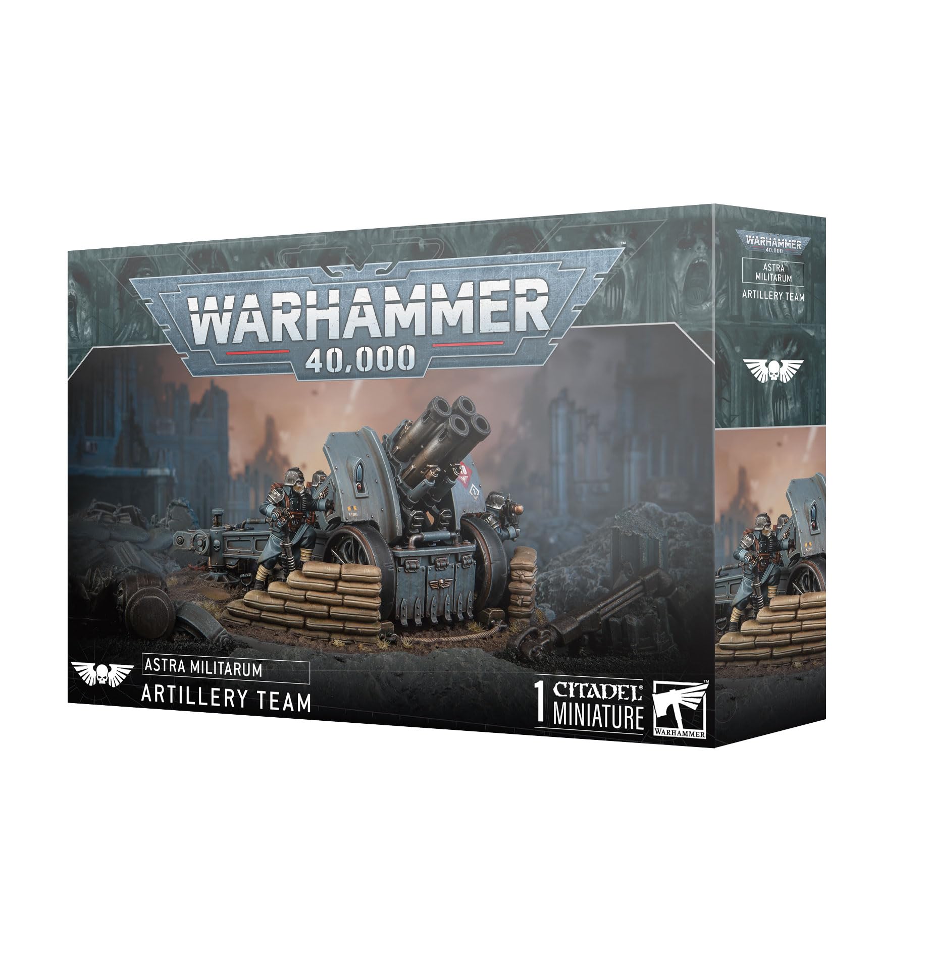 Games Workshop - Warhammer 40,000 - Astra Militarum: Krieg Artillery Team