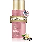 Plush Locks Leave-in Smooth, Anti- Frizz Smoothing Lotion, Protects & Reduces Blow Dry Time, Controls Frizz & Adds Shine, Sulfate-Free, Vegan, 6.7fl oz