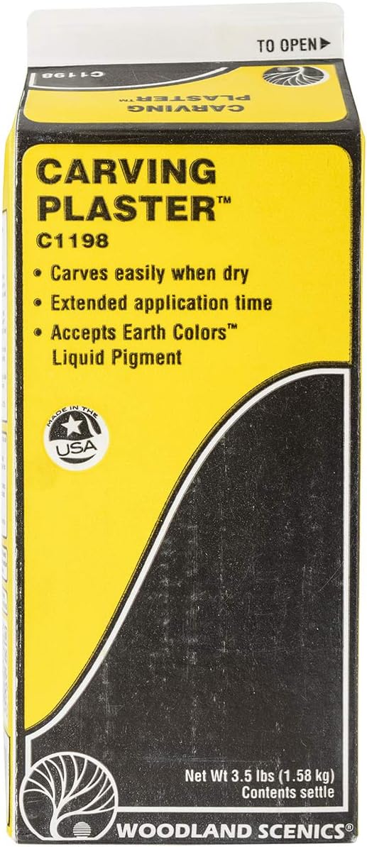 Woodland Scenics Carving Plaster 3.5lb