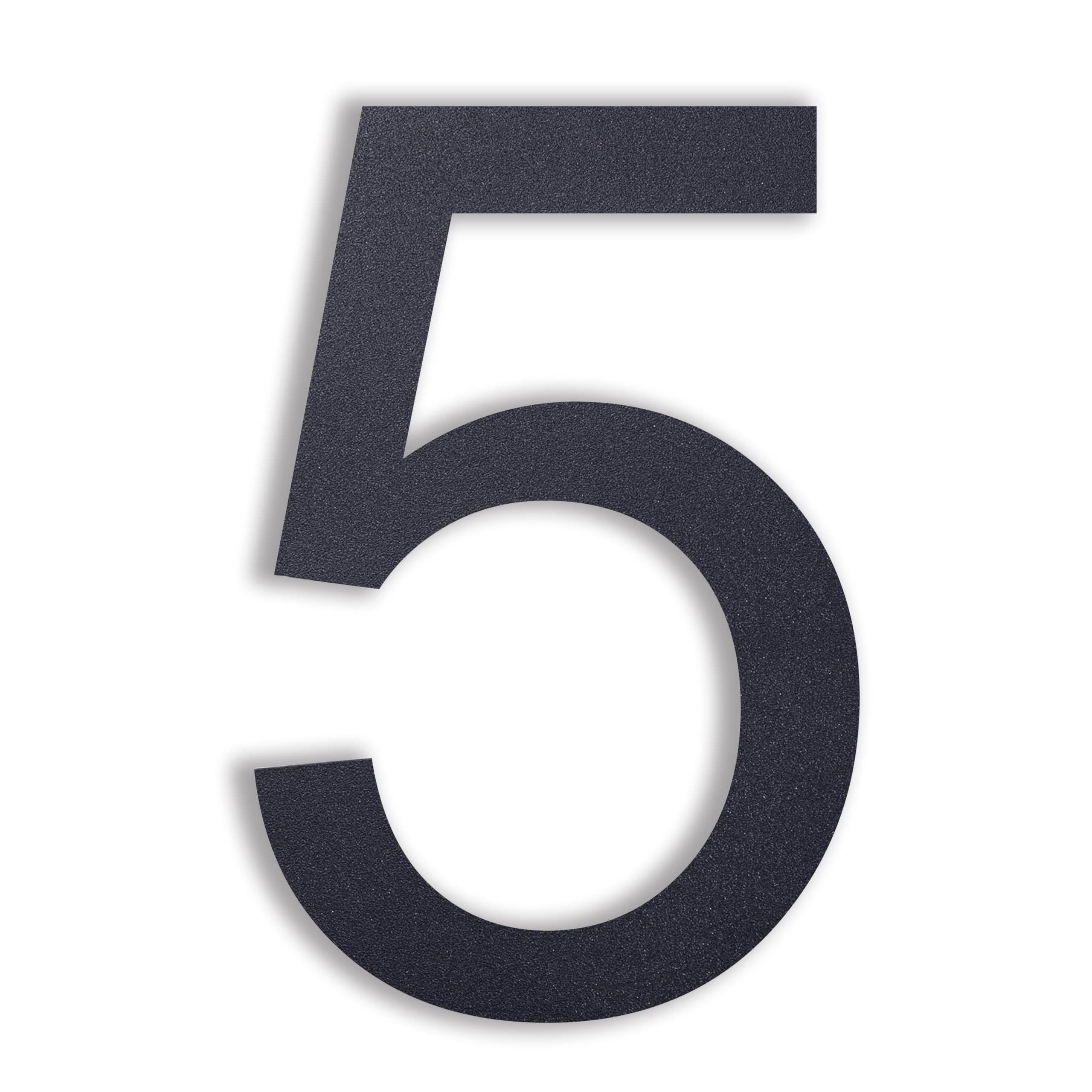 nanlyiau 8in Floating House Numbers House Number Sign Outside Made of SUS 304 dark gray Door Number Stainless Steel House Numbers Floating Appearance Address Numbers(7016 8in5)