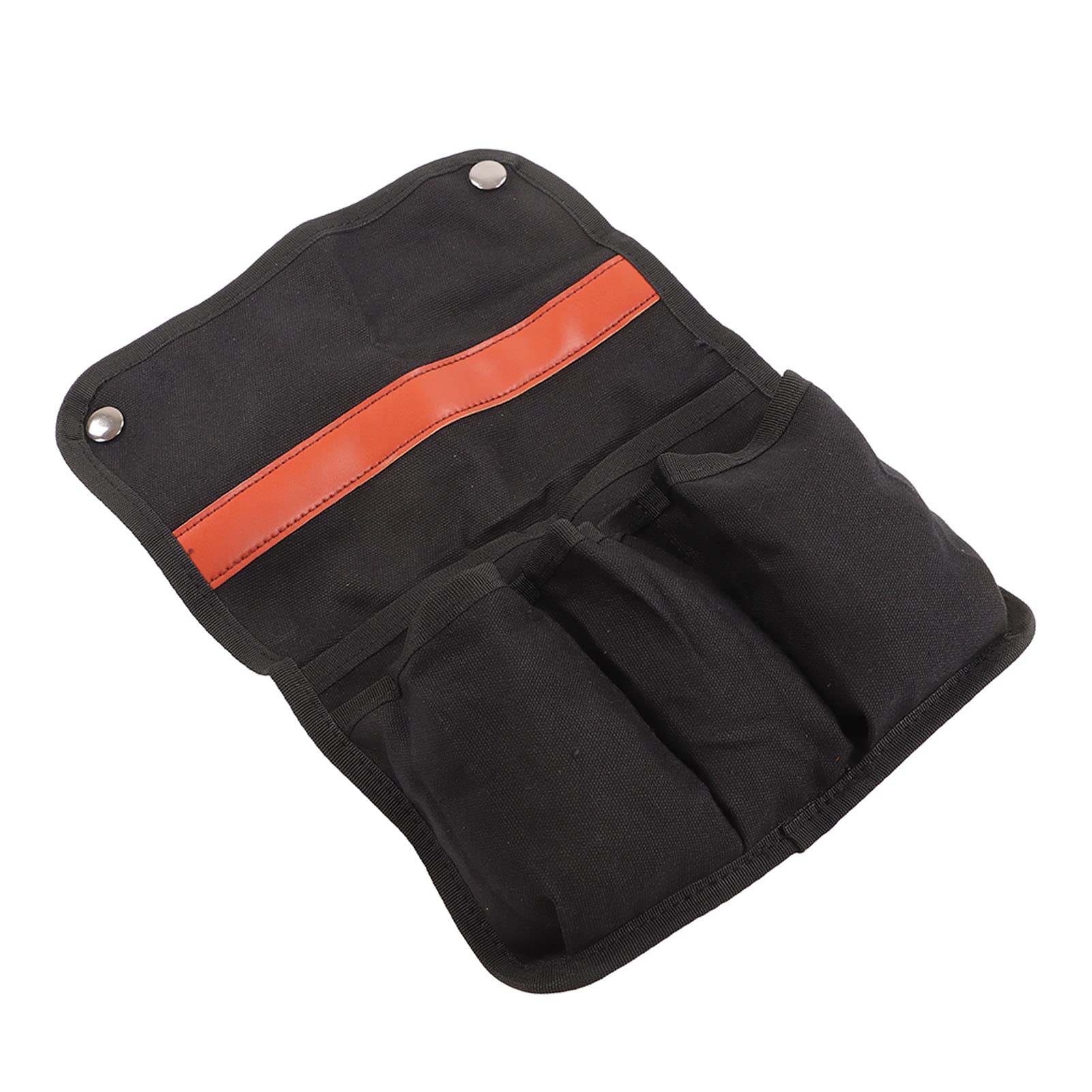 Uadme Chair Side Organizer, Multifunctional Storage Bag for Camping and Beach, Black, Outdoor Chair Armrest Bag, Chair Side Storage Bag