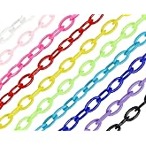 ONLYKXY Plastic Chain, Bird Chain, Birds Toys for Cage
