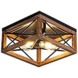 Rpzloila Flush Mount Ceiling Light Fixture for