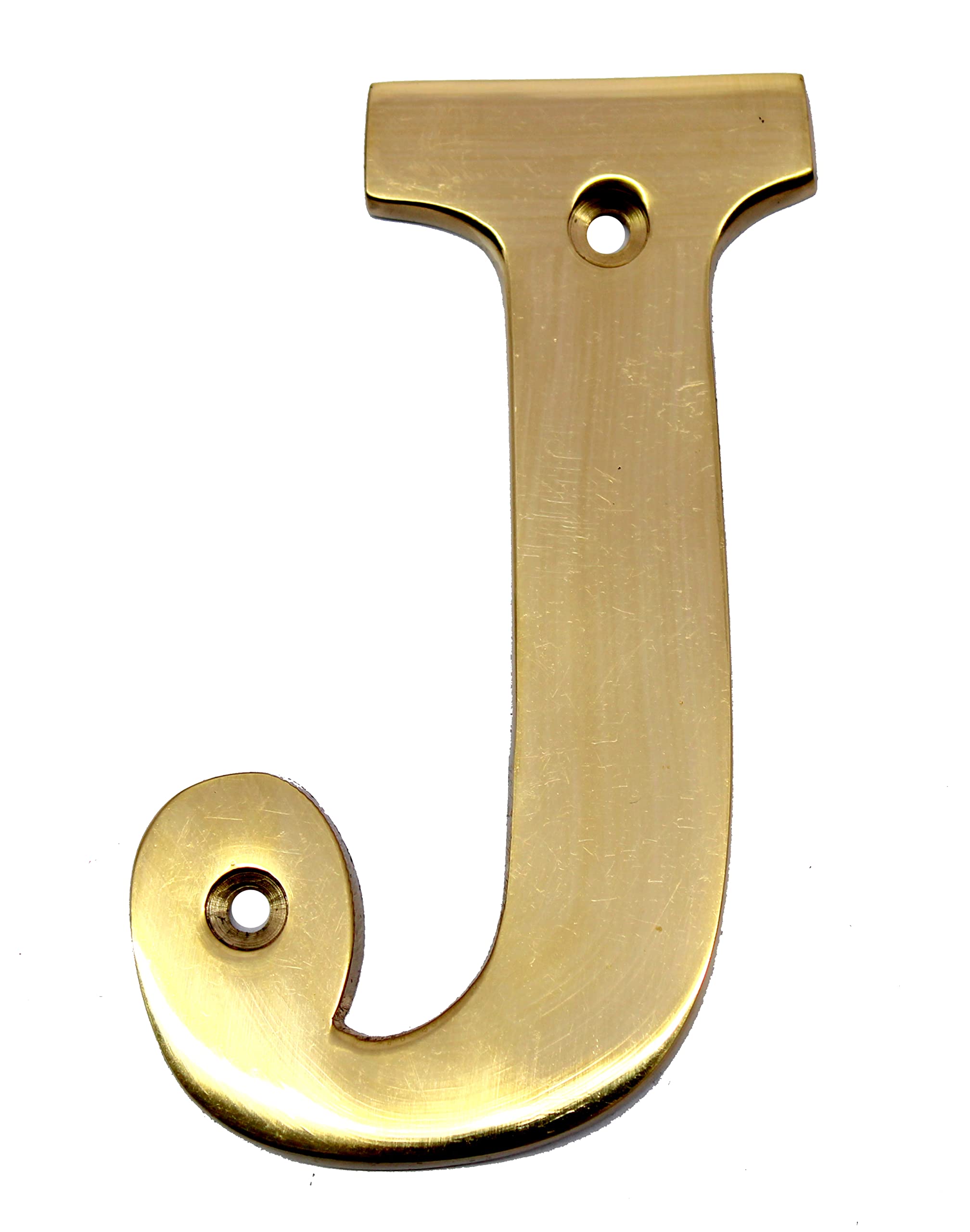 esplanade Brass House Hotel Door Name - Wall Door Plaque Alphabet Letter "Z" - 4" Inches ("J" Alphabet - 4)