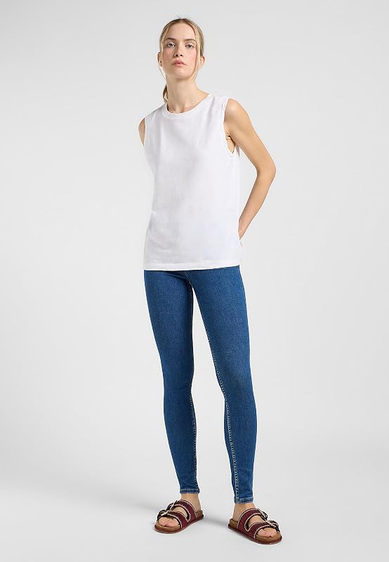 - Jean Femme - Coupe Skinny Taille Haute - Scarlett High - Clean Riley