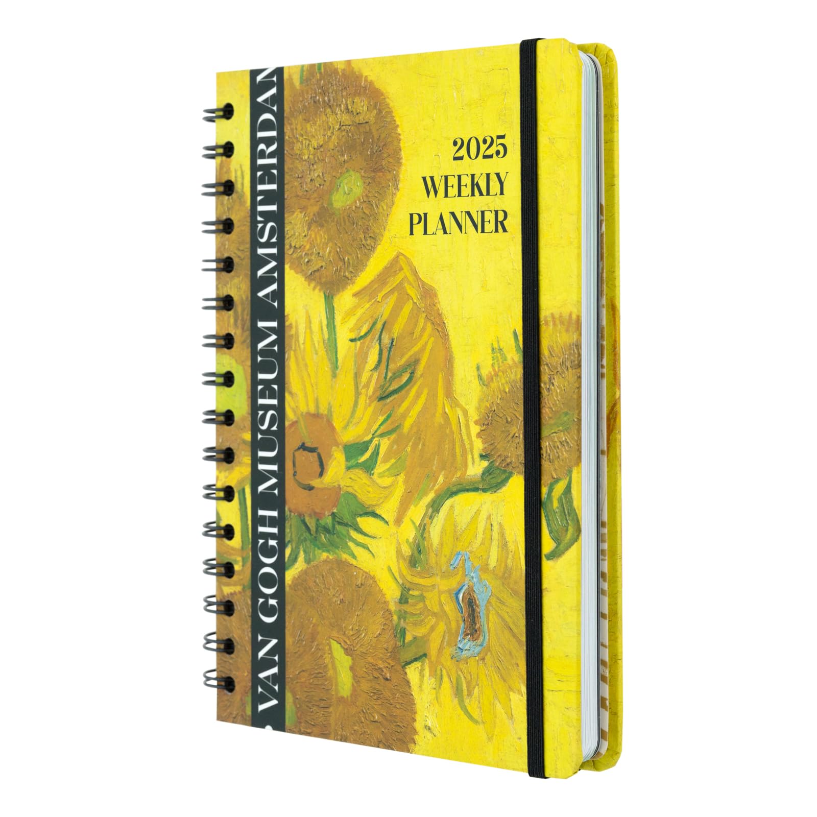 Grupo Erik 2025 Diary A5 Week To View - Van Gogh Museum | January 2025 - December 2025 | A5 Planner With Stickers & Pocket | 2025 Planner Diary, 2025 Diary A5, Cute Planner