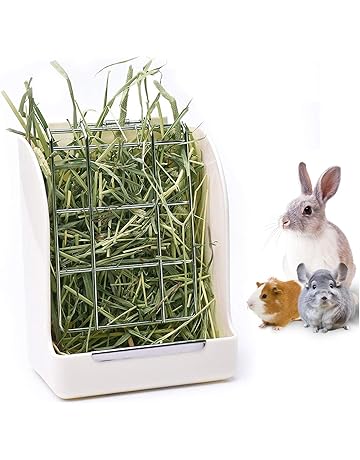 Automatic Feeders Pet Supplies Andwe Hay Feeder Cylindrical Stand