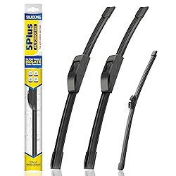 5 PLUS® Silicone Windshield Wipers Replacement for