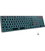 Amazon.com: POWZAN Aluminum Quiet Wired Slim Chiclet Keyboard