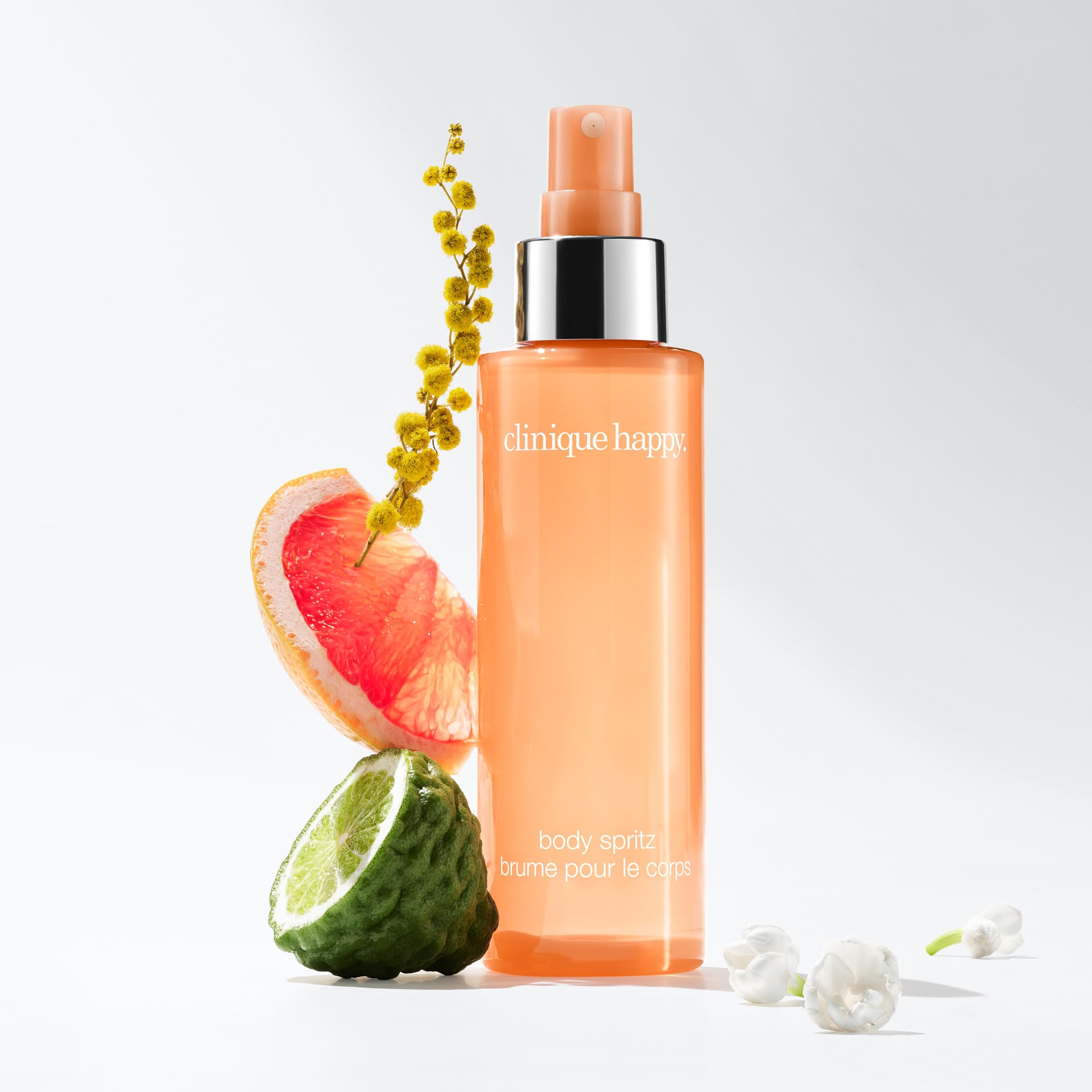 Clinique Happy Body Spritz | Citrus + Floral Women's Fragrance, 4.2 Fl Oz