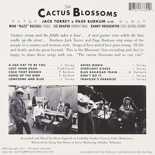 Cactus Blossoms The Cactus Blossoms Amazon Com Music