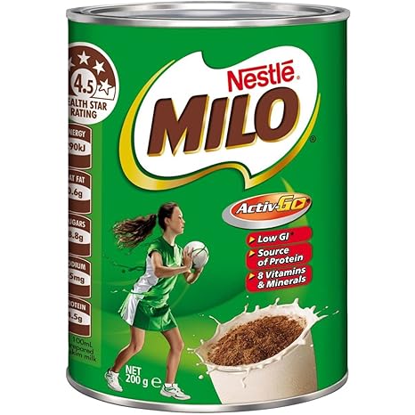 Nestle Milo Instant Gemälzte Schokolade Trinken 200G