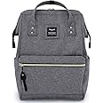 Himawari Travel School Backpack with USB Charging Port 15.6 Inch Doctor Work Bag for Women&Men College Students(USB Gray)