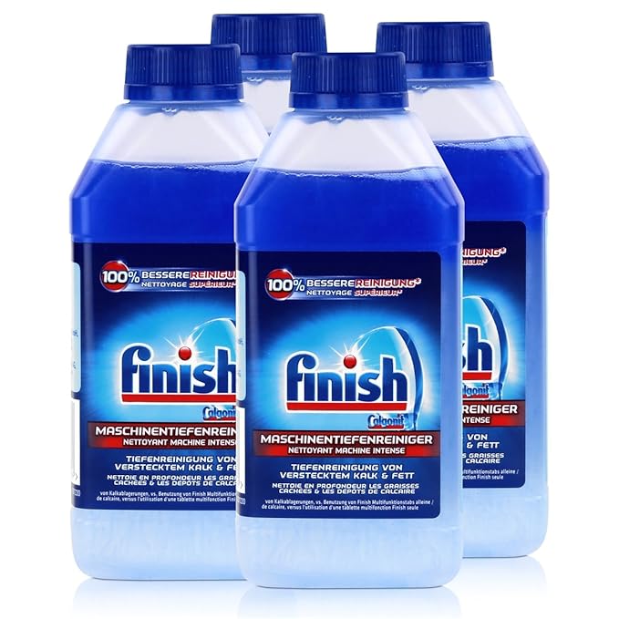 Calgonit Finish Spül-Maschinen-Pfleger 5x Power 250ml (4er Pack)