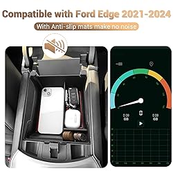 YEE PIN for 2024 Ford Edge Center Console Organizer