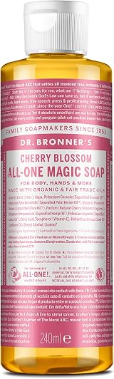 Dr. Bronner's 18-in-1 Cherry Blossom Pure-Castile Soap 240ml