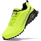 ikunka Men's Fashion Sneakers Lightweight Breathable Walking Shoes Tennis Cross Training Shoe Non Slip Trail Running Shoes
