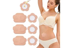JCONLY 50PCS Castor Oil Patches, FDA/MDR Certified Carrier Patches for Castor Oil | Medical-Grade Self-Adhesive Pads | Belly Button Patch for Caster Oil, Portable Breathable Anti Leakage Anti-Slip No Wash