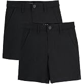 X RAY Boys Golf Shorts, Stretch Chino School Uniform Short (2T-18)