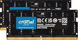 Crucial 32GB (2x16GB) DDR5 5200MHz SODIMM Laptop Memory CT2K16G52C42S