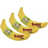 Yeowww! 100% Organic Catnip Toy, Yellow Banana 3 Pack