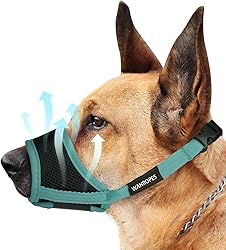 Dog Muzzle, Soft Nylon Muzzle for Small Medium