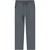 Weintee Men's 34" Inseam Tall Cotton Sweatpants with Pockets
