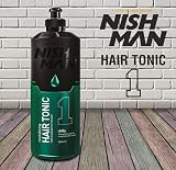 NISHMAN Revitalising Hair Tonic for Men 400ml | Scalp Strengthens Growth All view 2