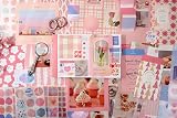 Draupnir Pink Cute Kawaii Scrapbook Kit 348pcs A6 Grid Notebook 256 pages view 5